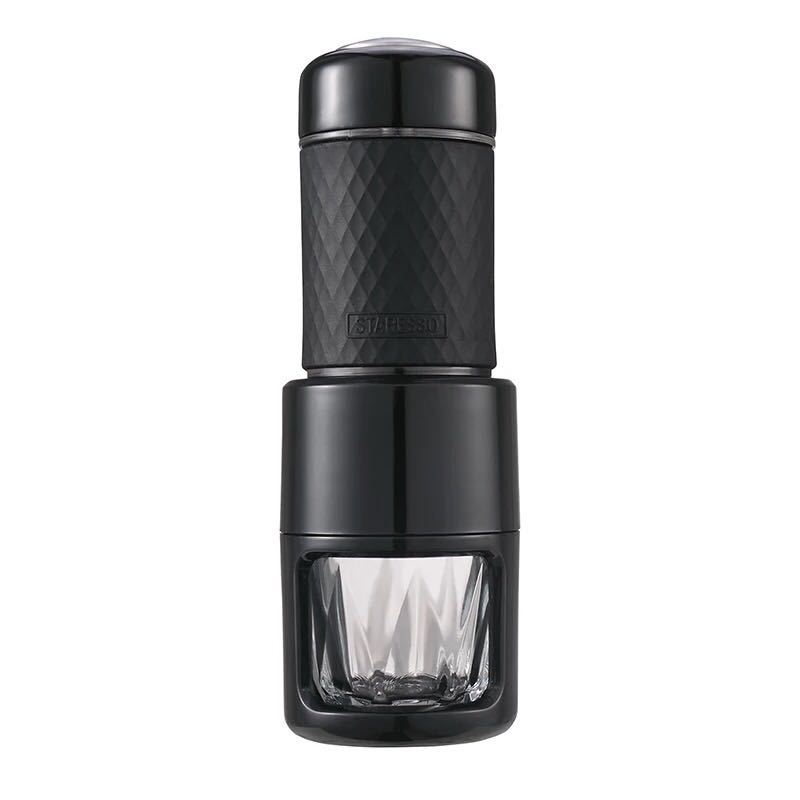 Portable Manual Espresso Coffee Machine black