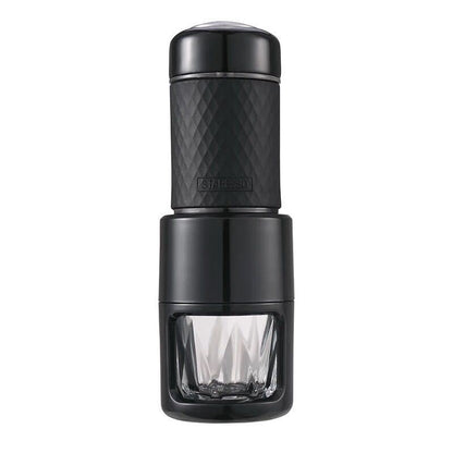Portable Manual Espresso Coffee Machine black
