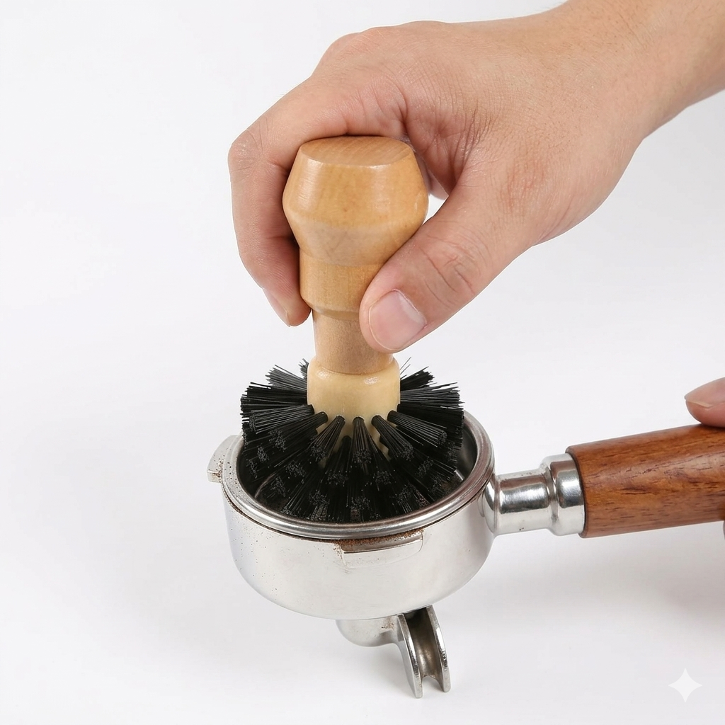 Cleaning Brush for Coffee Machine 