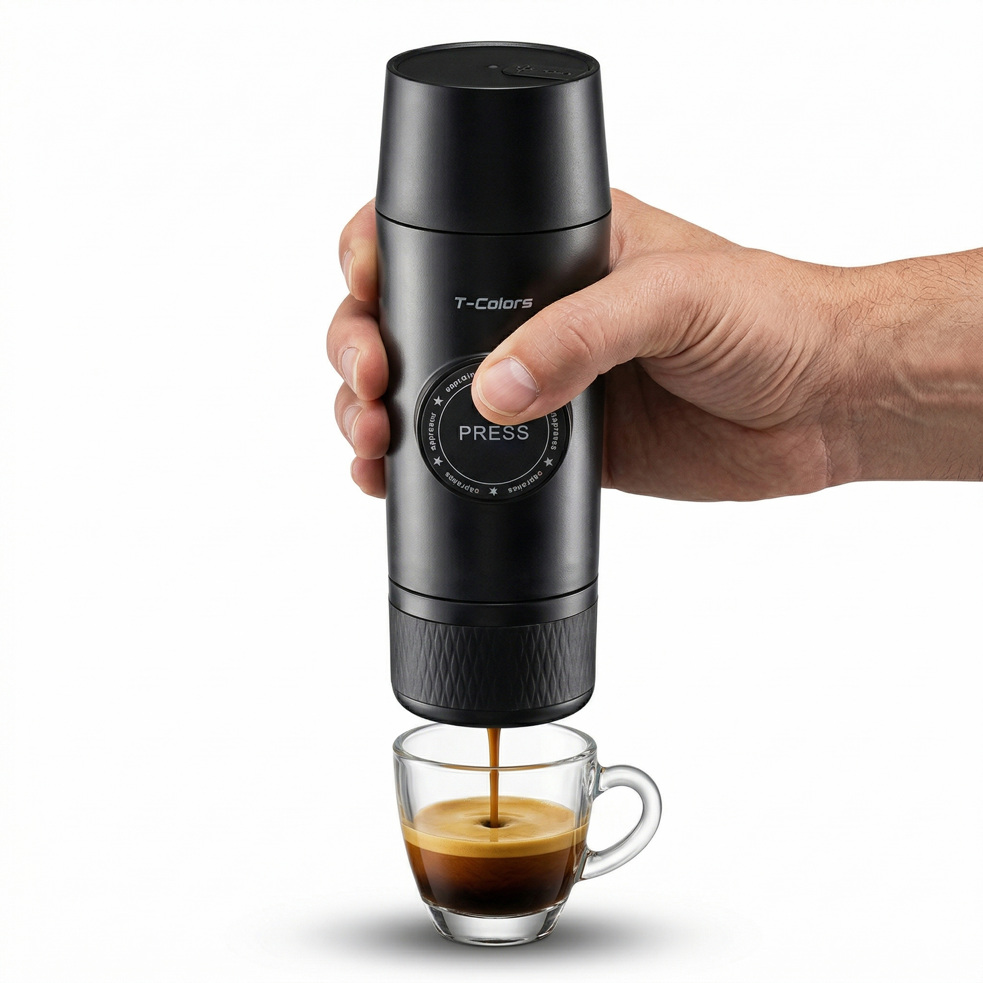 Mini Portable Rechargeable Espresso Coffee Maker